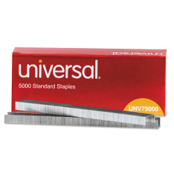 Universal Standard Chisel Point 210 Strip Count Staples 5 000/Box 79000