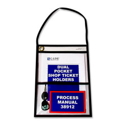 Cline Products Cli-38912 C-line Stitched Dual Pocket Shop Ticket