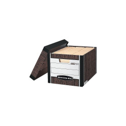 Bankers Box R-Kive Corrugated Boxes Letter/Legal Size Woodgrain 574751