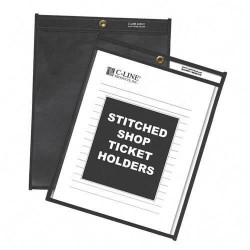 Cline Products Cli-45912 C-line Stitched Shop Ticket Holders With