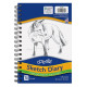 Pacon Art 1st Sketch Diary 9" x 6" White 70 Sheets/Pad (4790) P4790