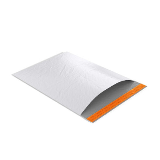 tions 12"W x 15.5"L Peel & Seal ProLite Poly Mailers White 100/PK